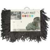 👉 Antraciet Eat Slow Live Longer Play Mat - 8716759542808