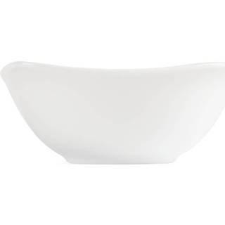 👉 Schaal wit Olympia Whiteware afgeronde vierkante schalen 22cm - 12 5050984001444 5050984001451 5050984001468