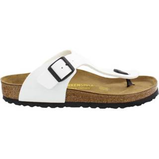 👉 Male wit men mannen zwart Birkenstock Ramses white outsole black regular