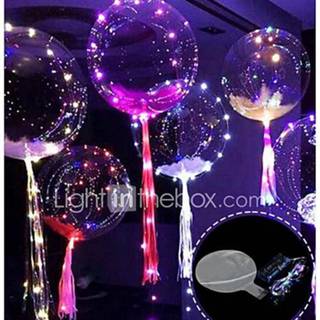 Ballon transparante om het huis kinderen Lichtgevende led ballonnen heliumballonnen happy birthday party decorations kids wedding balloons