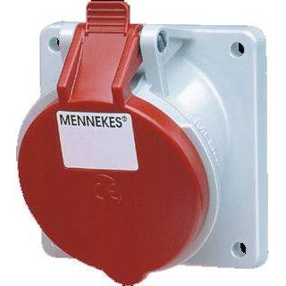 👉 Rood kunststof Mennekes CEEform cee-contactdoos, aanbouw, kunststof, rood, IEC-stroomsterkte 4015394221661