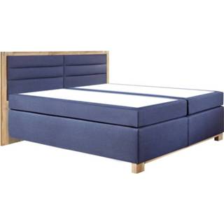 👉 Boxspring textiel modern blauw Ohio, Wimex 4038062063783