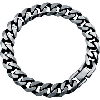 👉 Herenarmband edelstaal mannen zilver Heren armband Link chain Antique 10mm