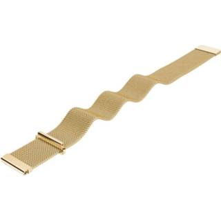 👉 Armband goud magneetsluiting fashion m Just in Case Milanees voor Motorola Moto 360 46mm Men (2nd gen) - Gold 8718722433748