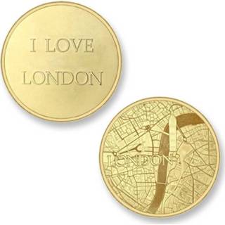 👉 Goud active vrouwen large Mi Moneda Del Mundo - London gold munt 8719116001093