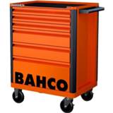 👉 Gereedschapswagen oranje active Bahco 1472K6 E72 Storage HUB - 6 lades 7314150349470