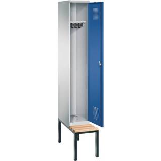 👉 EVO 1 persoons kledinglocker met ondergebouwde zitbank 7091139007353