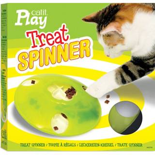 👉 Spinner wit groen Catit Play Treat - Kattenspeelgoed 19.5 x 5.8 cm 22517437506