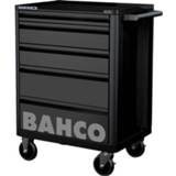 👉 Gereedschapswagen zwart active Bahco 1472K5BLACK E72 Storage HUB - 5 lades 7314150349500