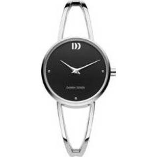 👉 Horloge roestvrijstaal zwart Danish Design 8718569037437