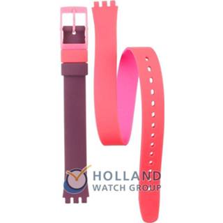 👉 Horlogeband transparante kast voor dames Swatch horlogebandje 7610522696310