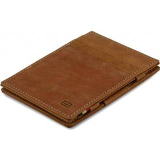 👉 Portemonnee bruin One Size onesize male Garzini Magic Wallet Camel Brown