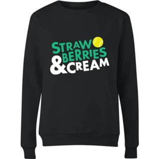 👉 Sweat shirt s vrouwen zwart Strawberries and Cream Women's Sweatshirt - Black