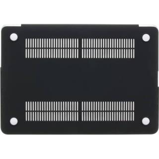 👉 Zwart zwarte marmer kunststof unisex design Hardshell Cover voor MacBook Air 13.3 inch - 8719295971293