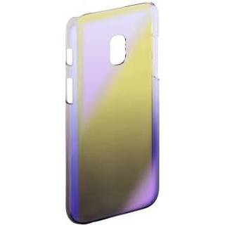 👉 Geel lila Cover Mirror voor Samsung Galaxy J7 (2017), geel/lila - Hama 4047443358547