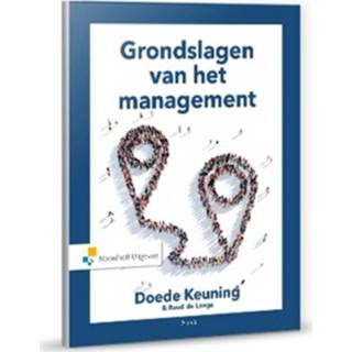👉 Boek mannen Grondslagen van het management (7e editie) - Doede Keuning (9001878881) 9789001878887