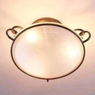 👉 Plafond lamp antiek bruin Chique plafondlamp Rando in landelijke stijl