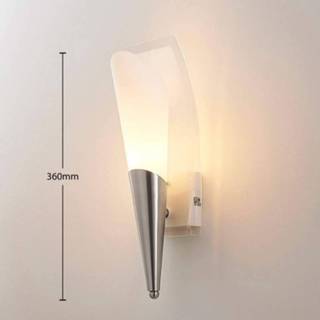 👉 Wandlamp wit glas a++ Elegante Florenta