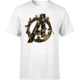 👉 Shirt wit s male Marvel Avengers Infinity War Logo T-shirt - 5056281122264