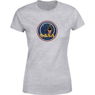 👉 Shirt grijs s vrouwen NASA JM Patch Dames T-shirt -