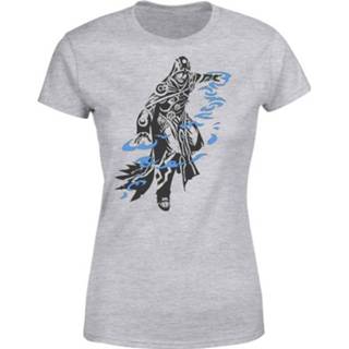 👉 Magic The Gathering Jace Character Art Dames T-shirt - Grijs - XXL - Grijs