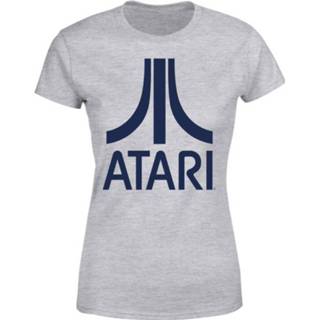 👉 Atari Logo Dames T-shirt - Grijs - XXL - Grijs