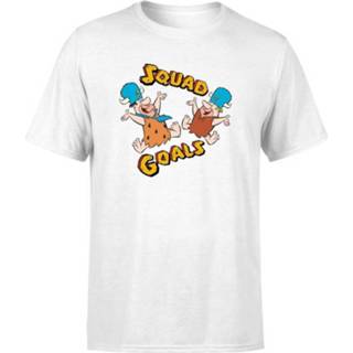 👉 Shirt wit s male The Flintstones Squad Goals T-shirt -