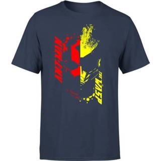 Ant-Man and the Wasp Split Face T-shirt - Zwart - S - Zwart