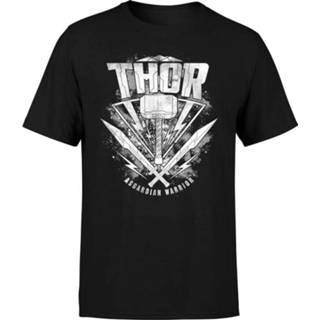 👉 Marvel Thor Ragnarok Hammer T-shirt - Zwart - XXL - Zwart