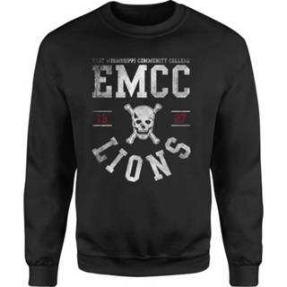 👉 Sweatshirt zwart s male East Mississippi Community College Lions - Black