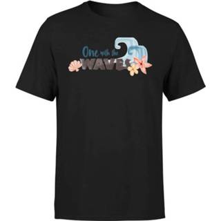 Moana One With The Waves T-shirt - Zwart - XXL - Zwart