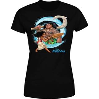 👉 Moana Wave Dames T-shirt - Zwart - M - Zwart