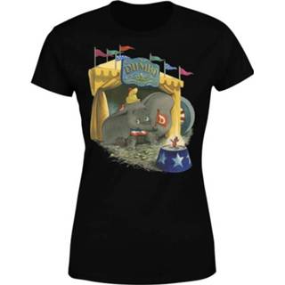 👉 Shirt zwart s vrouwen Dombo Circus Dames T-shirt -