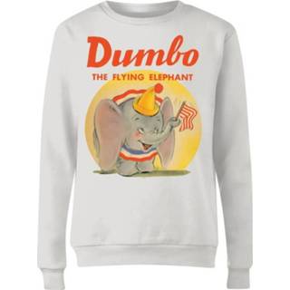 👉 Dombo Flying Elephant Dames Trui - Wit - XXL - Wit