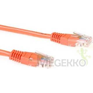 👉 Intronics CAT5E UTP patchkabel oranje