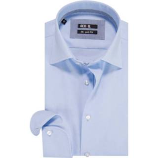 👉 Over hemd katoen blauw male overhemden Recall Overhemd met lange mouwen 2013003474646