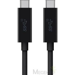 👉 Belkin USB 3.1 C-/USB-C-kabel 5A 100W 1m zwart F2CU052bt1M-BLK