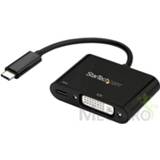 👉 Zwart StarTech.com CDP2DVIUCP 1920 x 1200Pixels USB grafische adapter