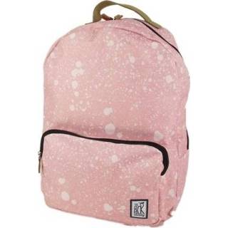 👉 Backpack roze polyester Classic Coral spatters allover 8718803087198