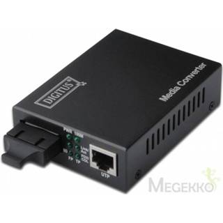 LAN, SC Duplex Netwerk mediaconverter 100 Mbit/s DN-82021-1 Digitus Professional