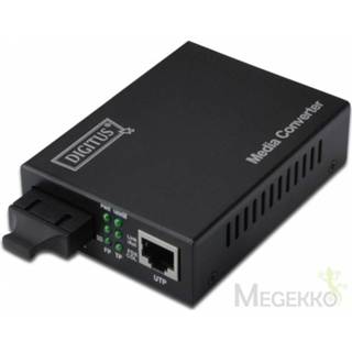 👉 LAN, SC Duplex Netwerk mediaconverter 1 Gbit/s DN-82120-1 Digitus Professional