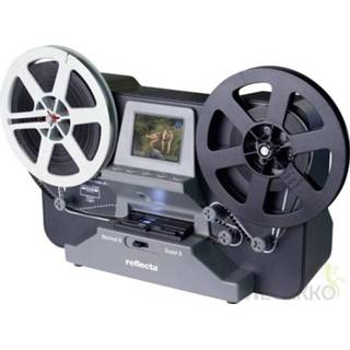 👉 Reflecta Super 8 Normal 8 Filmscanner 1440 x 1080 pix Super 8 films, Dubbel 8 films, TV-uitgang, Geheugenkaartlezer, Display, Digitaliseren zonder PC