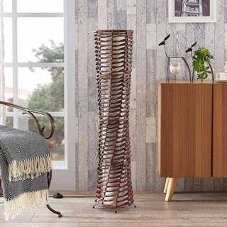 👉 Bruin a++ papier Decoratieve woonkamer-vloerlamp Joas in