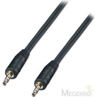 👉 Lindy 35644 5m 3.5mm 3.5mm Zwart audio kabel