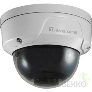 👉 Bewakingscamera wit LevelOne FCS-3090 IP security camera Binnen & buiten Dome 4015867202296