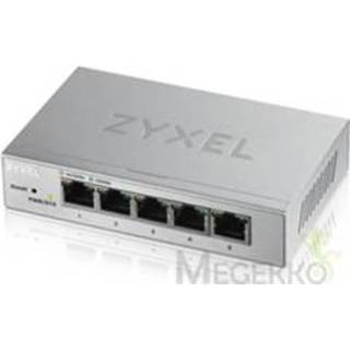 ZyXEL GS1200-5 Managed Gigabit Ethernet (10/100/1000) Zilver