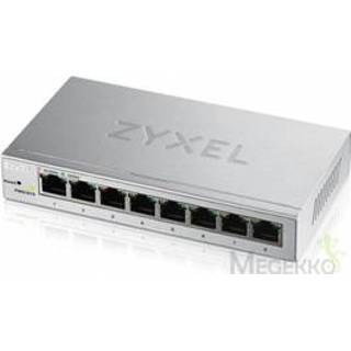 👉 ZyXEL GS1200-8 Managed Gigabit Ethernet (10/100/1000) Zilver