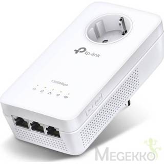 👉 Wit TP-LINK TL-WPA8630P 1300Mbit/s Ethernet LAN Wi-Fi 1stuk(s) PowerLine-netwerkadapter 6935364093709