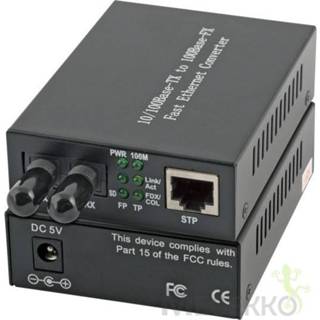 👉 Netwerk media converter zwart EFB Elektronik EL022V2 100Mbit/s 1310nm Multimode 4049759057893