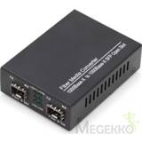 👉 Netwerk media converter zwart Digitus DN-82133 1000Mbit/s 1550nm Multimode, Single-mode 4016032445753